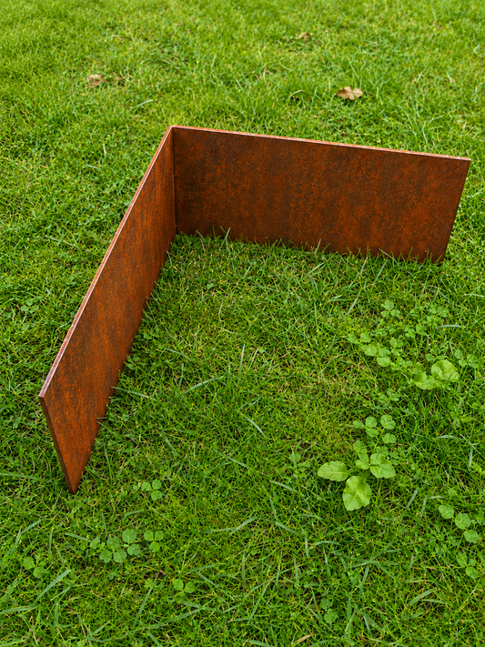 3mm Corten Steel Edging Corners