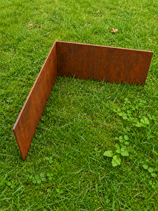 3mm Corten Steel Edging Corners