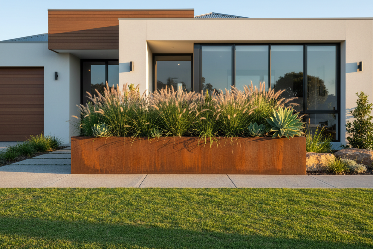 Corten Planter Box