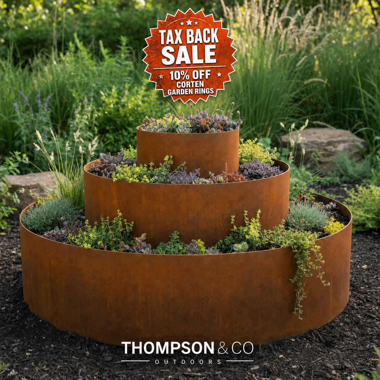 Corten Steel Rings