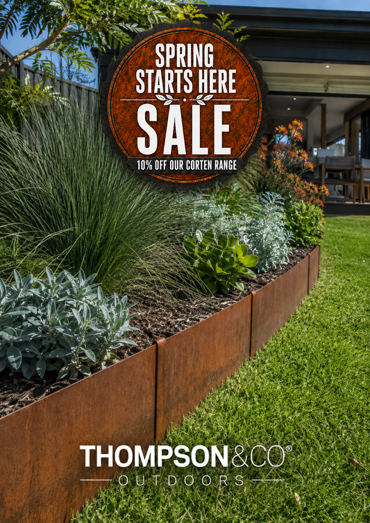 Corten Steel Garden Edging