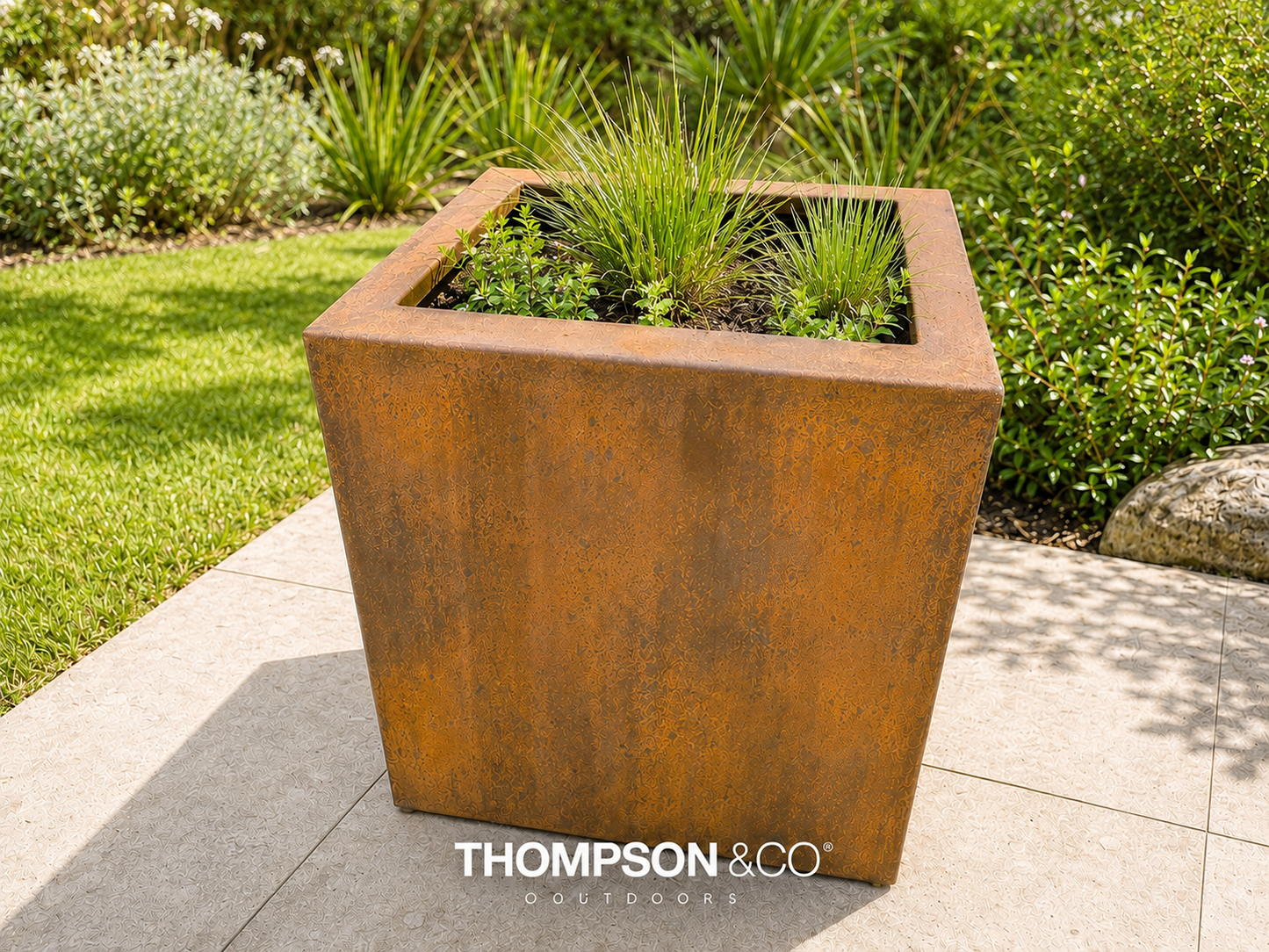 Corten Planter Box