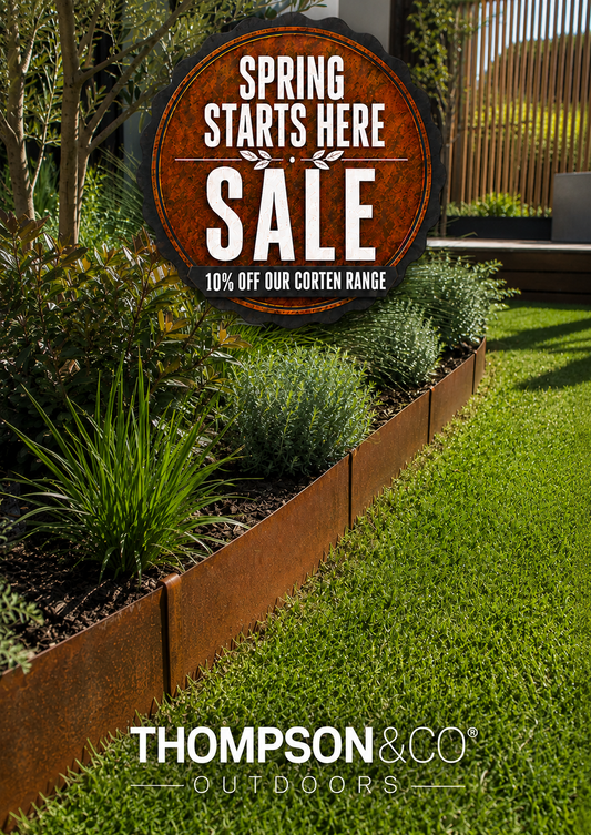 Corten Steel Garden Edging