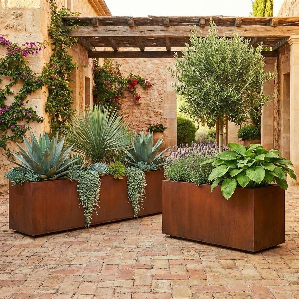 Corten Planter Box