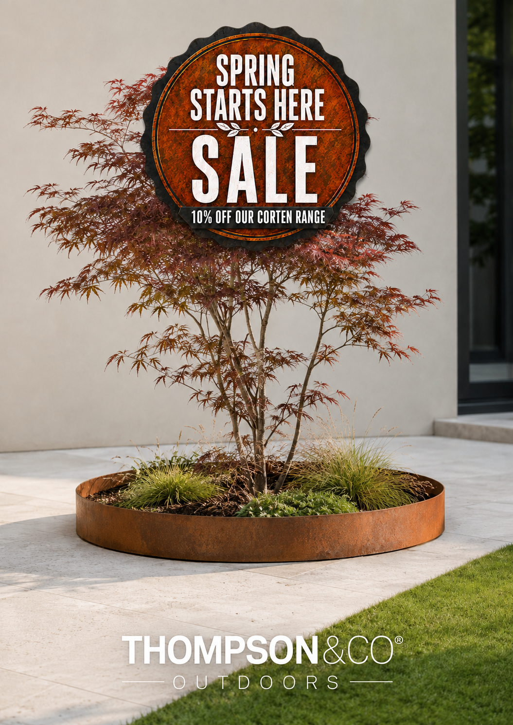 Corten Steel Rings