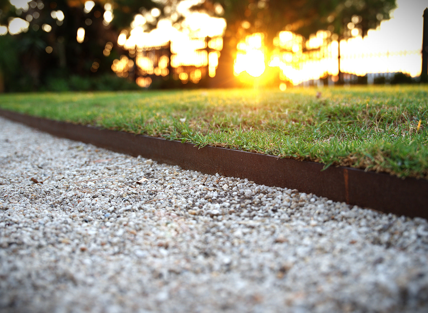 Corten Steel Garden Edging