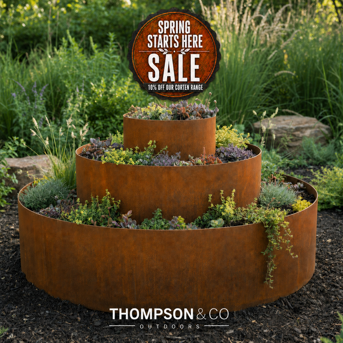 Corten Steel Rings