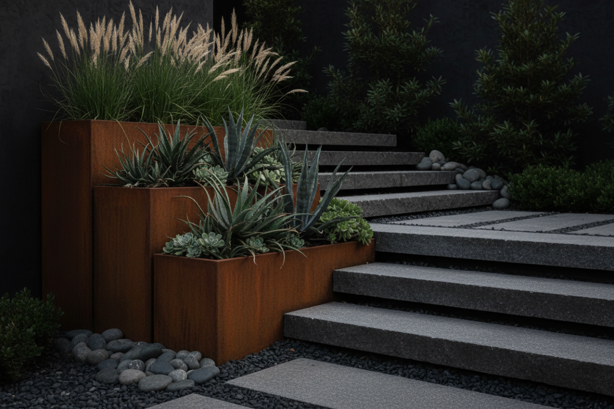Corten Steel Examples Custom Corten Steel Fabrication | Thompson & Co