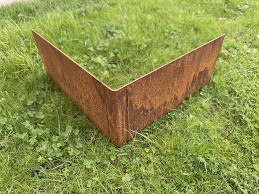 3mm Corten Steel Edging Corners
