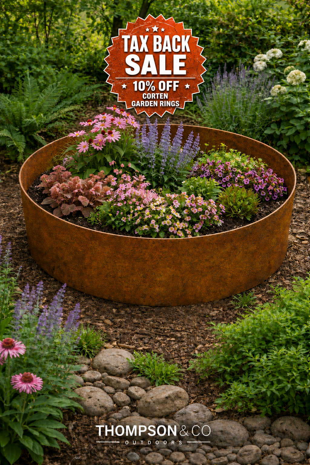 Corten Steel Rings
